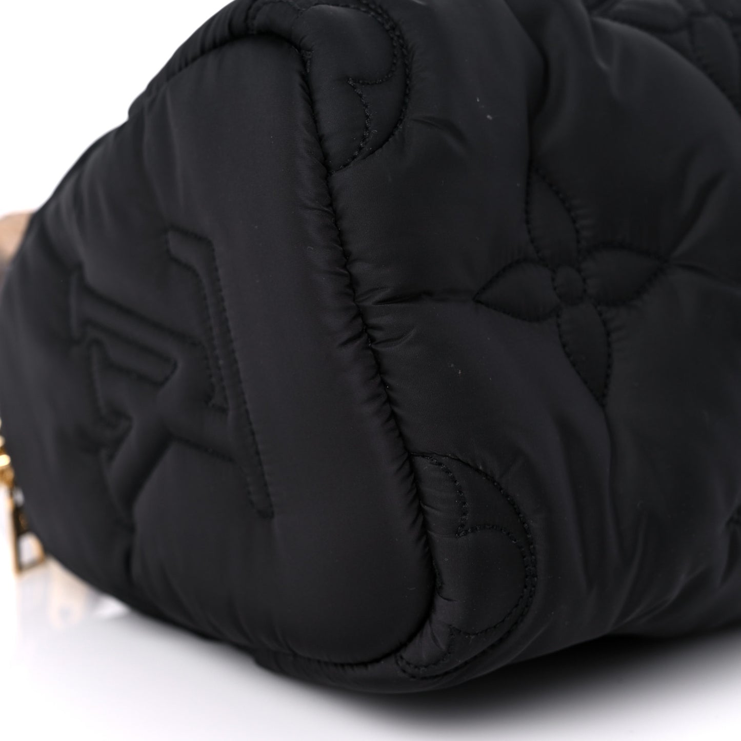 Econyl Mini Monogram Pillow Speedy Bandouliere 25 Black