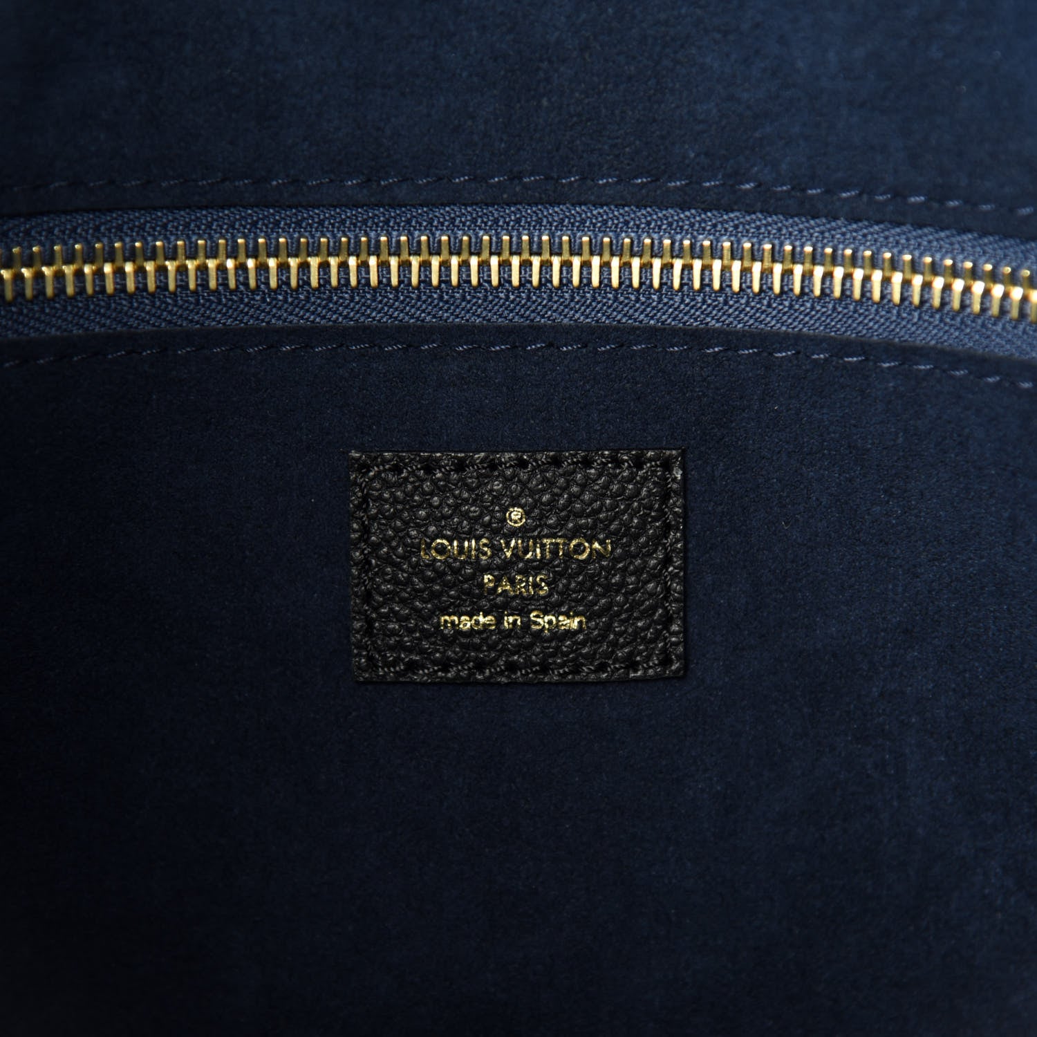 Louis Vuitton Empreinte Monogram Giant Neverfull MM Black 8 of 11