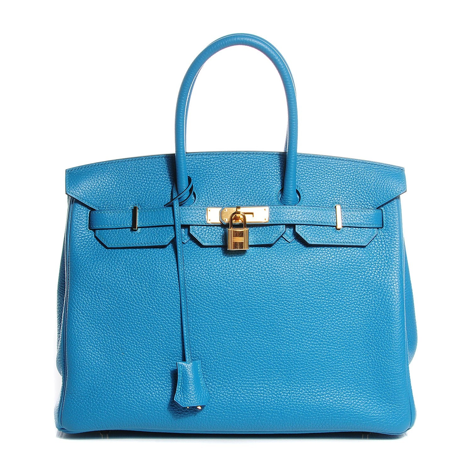 Hermes Togo Birkin 35 Turquoise 1 of 24