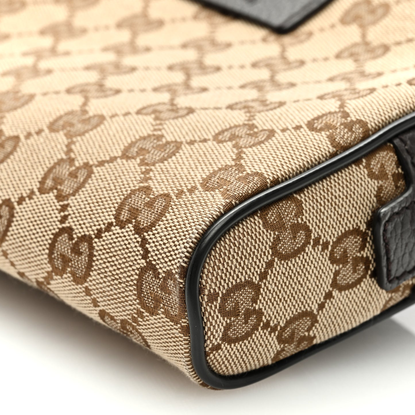 Monogram Belt Bag Dark Brown
