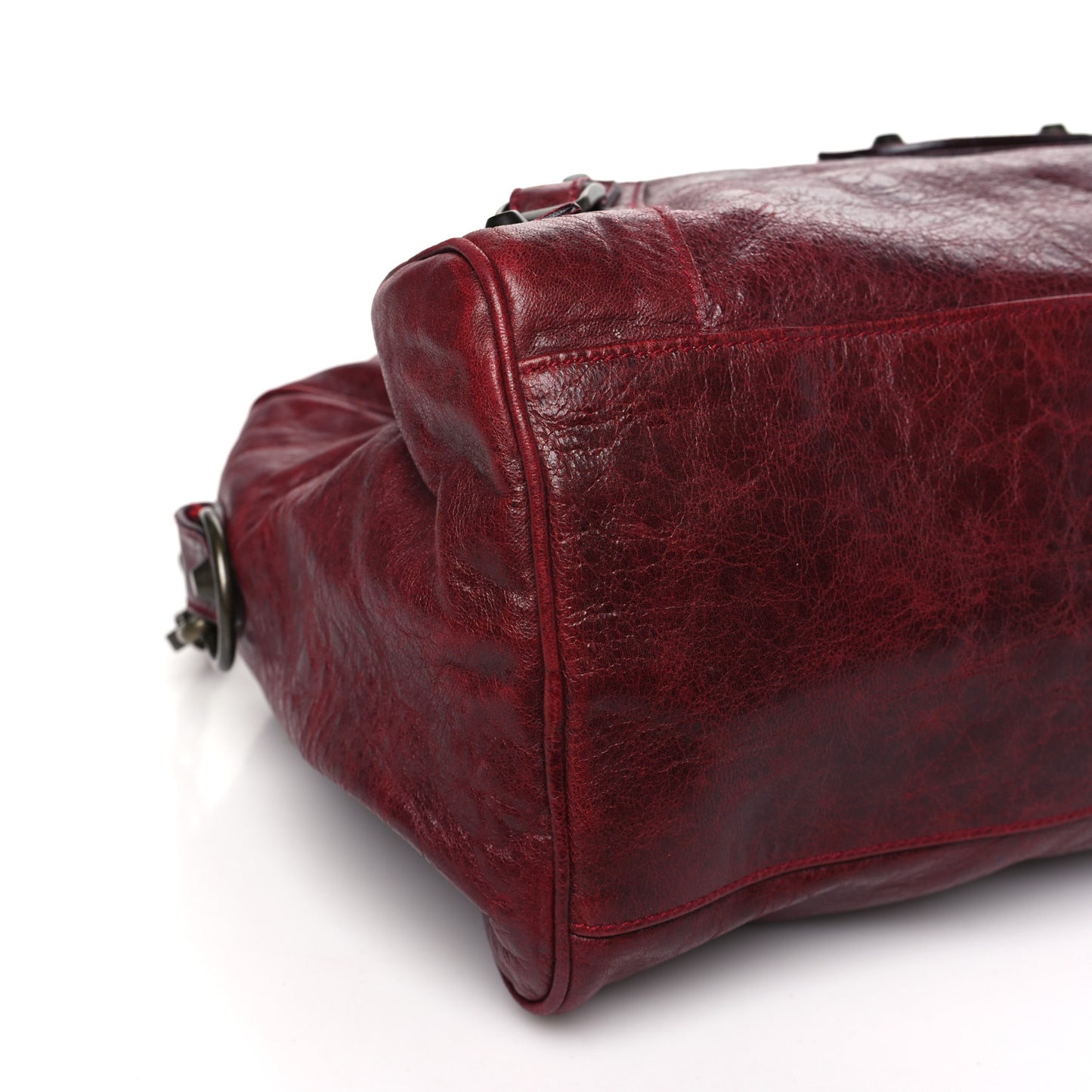 Chevre Classic Hardware Twiggy Rouge Grenat
