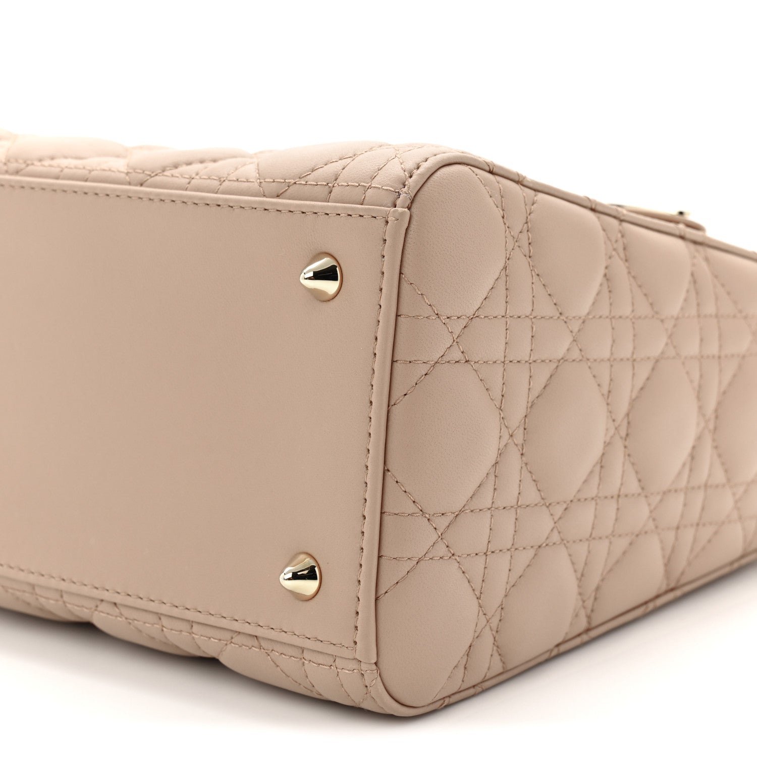 Christian Dior Lambskin Cannage Medium Lady Dior Fard 10 of 11