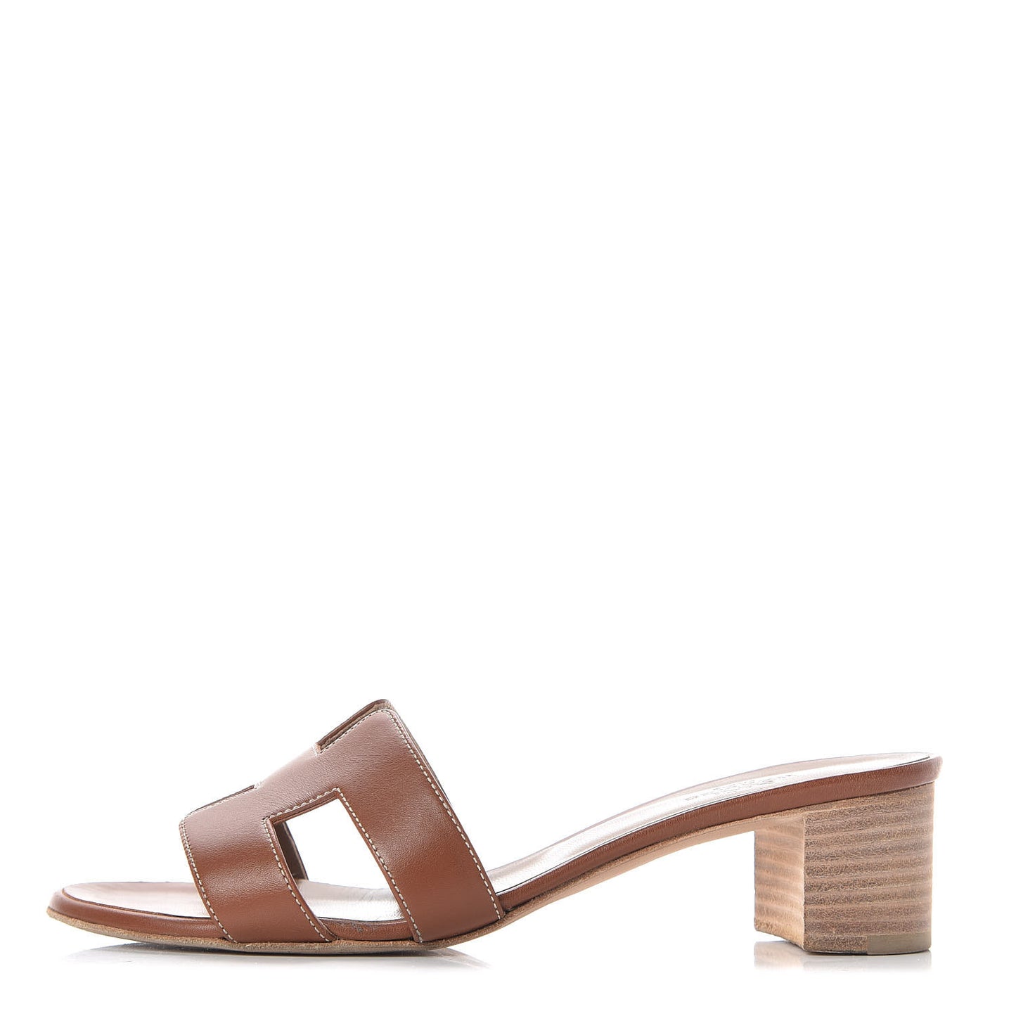 Calfskin Oasis Sandals 36.5 Gold