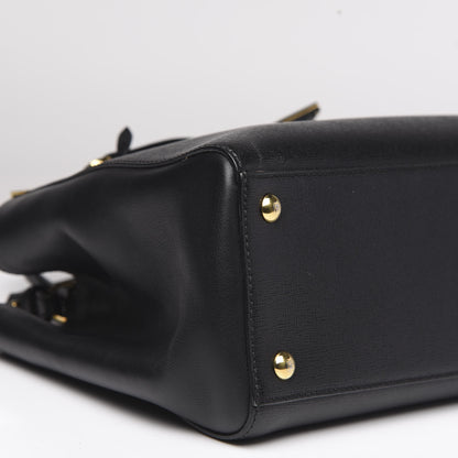 Fendi Vitello Elite Petite 2Jours Tote Black 8 of 10