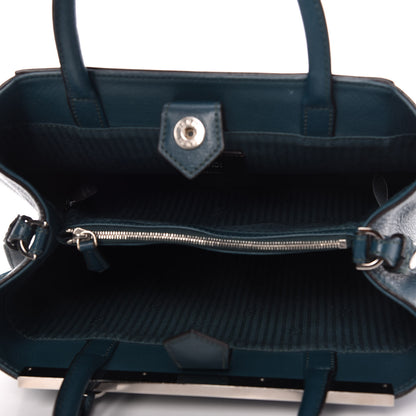 Fendi Vitello Elite Petite 2Jours Tote Oceano 5 of 10