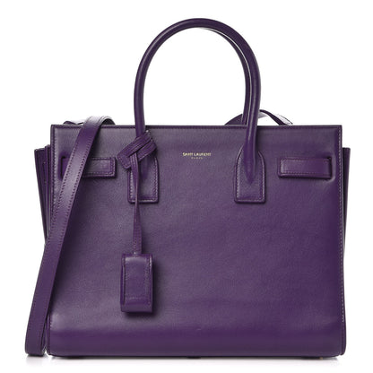 Saint Laurent Calfskin Baby Sac de Jour Purple 1 of 16