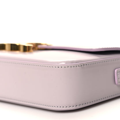 Celine Shiny Calfskin Triomphe Shoulder Bag Light Lilac 10 of 10
