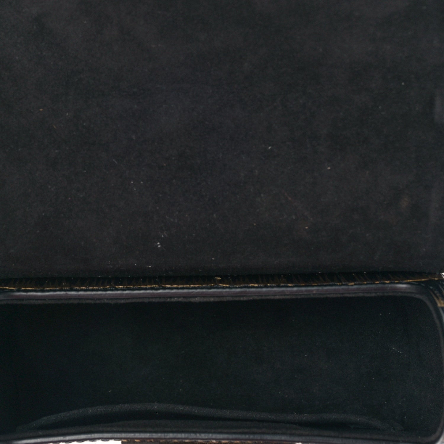 Louis Vuitton Epi Printed Twist Shoulder Bag PM Black Gold 5 of 10