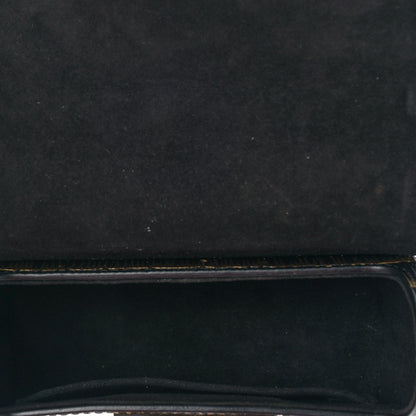 Louis Vuitton Epi Printed Twist Shoulder Bag PM Black Gold 5 of 10