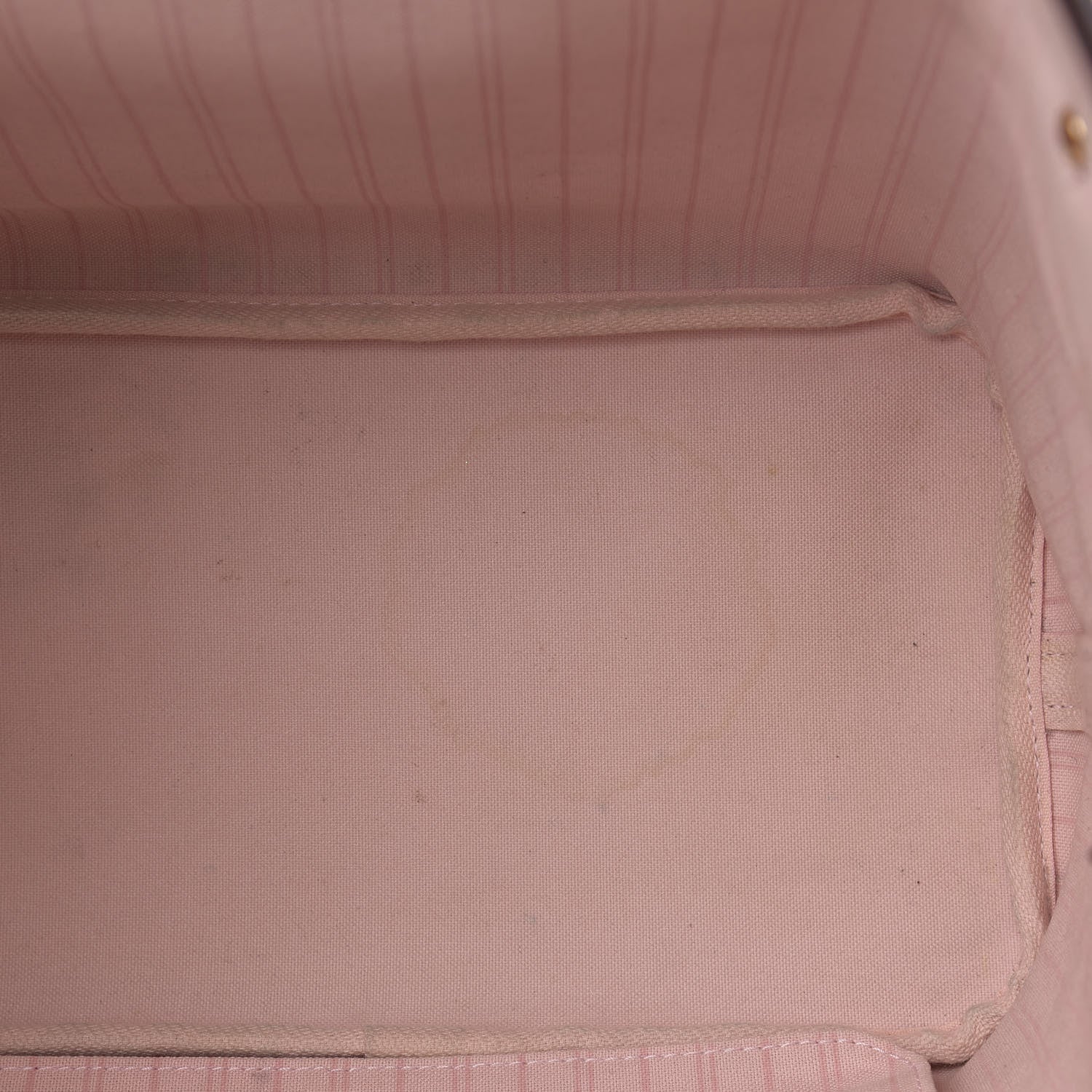 Louis Vuitton Damier Ebene Neo Neverfull MM Rose Ballerine 6 of 15