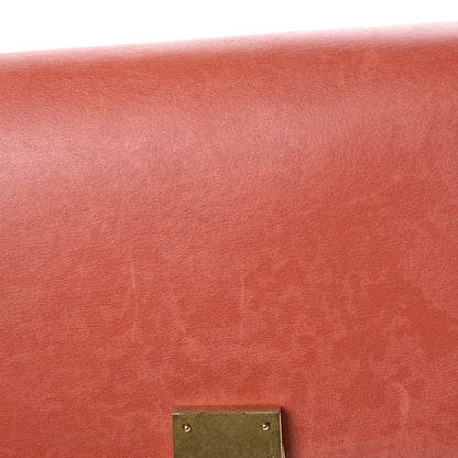 Celine Natural Calfskin Medium Classic Box Flap Bag Brick 12 of 19