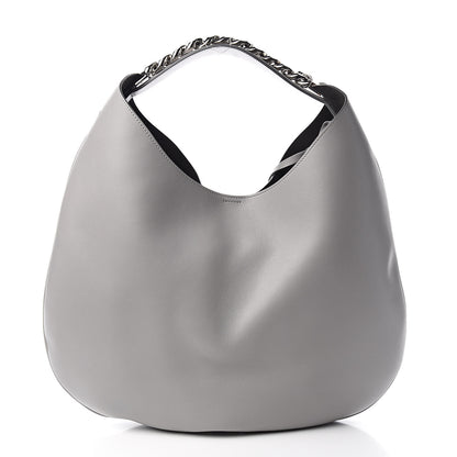 Givenchy Calfskin Medium Infinity Hobo Bag Pearl Grey 3 of 10