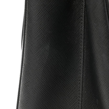 Prada Saffiano Lux Large Galleria Double Zip Tote Black 14 of 19