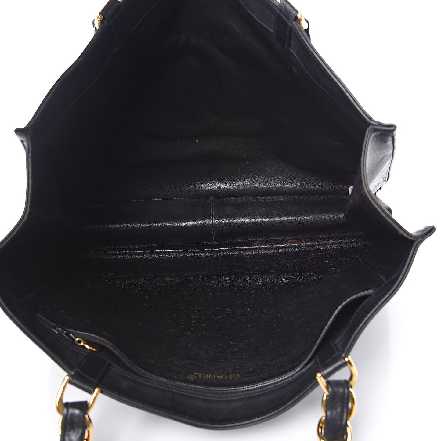 Lambskin CC Shoulder Bag Black