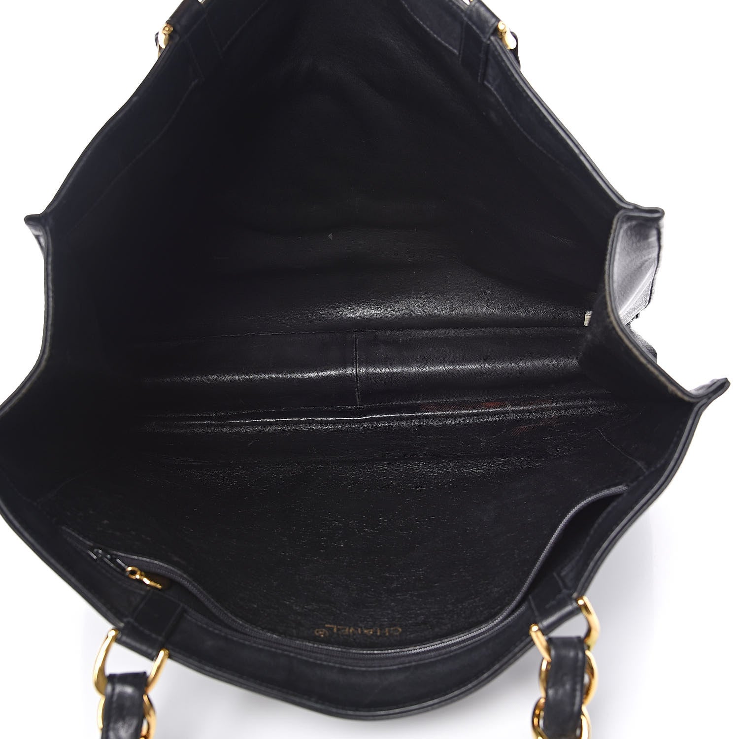 Chanel Lambskin CC Shoulder Bag Black 5 of 17