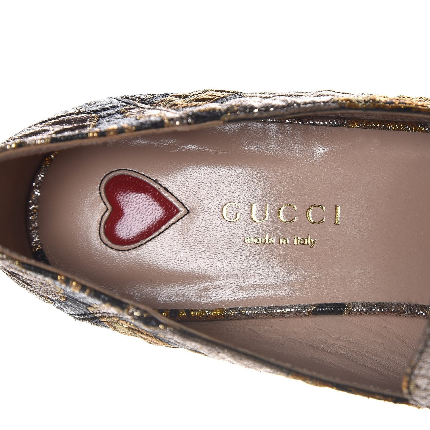 Brocade Floral Jacquard Dionysus Loafers 36 Black
