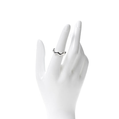 Tiffany Sterling Silver Paloma Picasso Zig Zag Ring 53 6.5 2 of 4