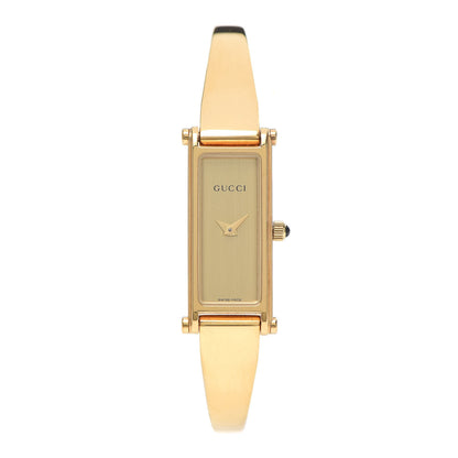 Gucci Stainless Steel 12mm 1500L Quartz Watch Gold 1 of 6