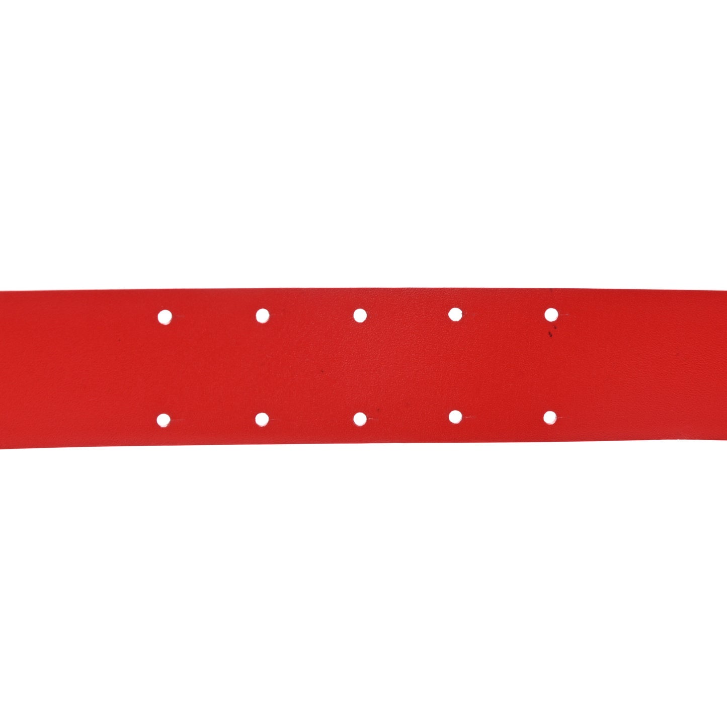 Patent Beaded Crystal Baguette CC Belt 95 38 Red
