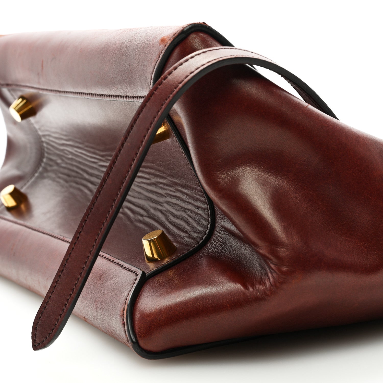 Celine Smooth Calfskin Mini Belt Bag Burgundy 9 of 9