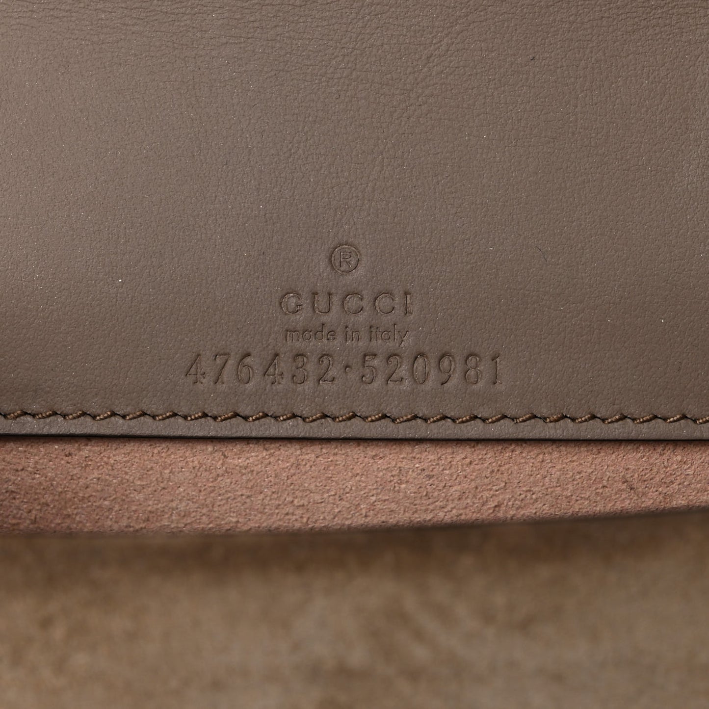 GG Supreme Monogram Super Mini Dionysus Shoulder Bag Taupe