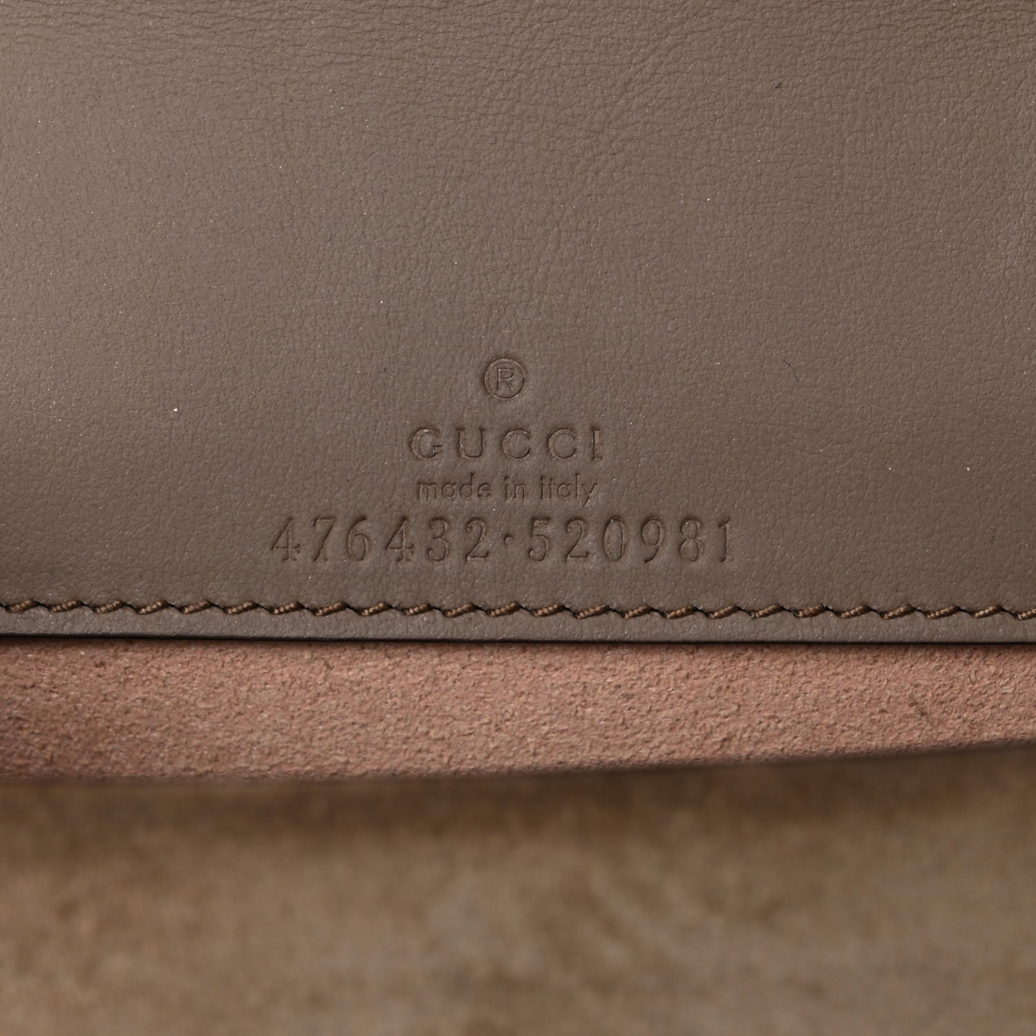 Gucci GG Supreme Monogram Super Mini Dionysus Shoulder Bag Taupe 6 of 9