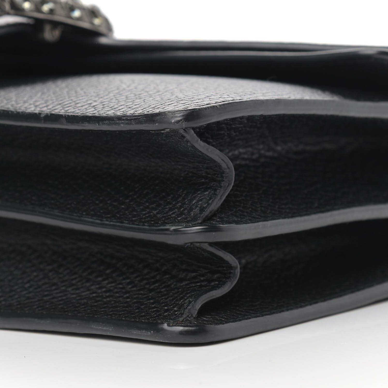 Gucci Pebbled Calfskin Small Dionysus Shoulder Bag Black 6 of 12