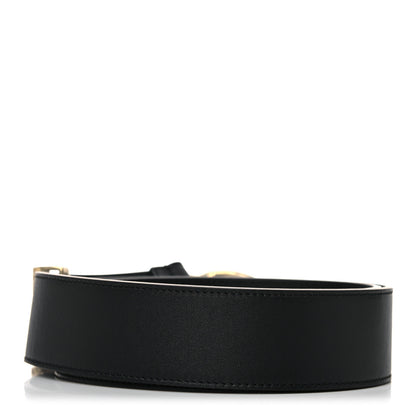 Gucci Calfskin Ceramic Glass Double G 40mm Belt 90 36 Black Multicolor 2 of 6