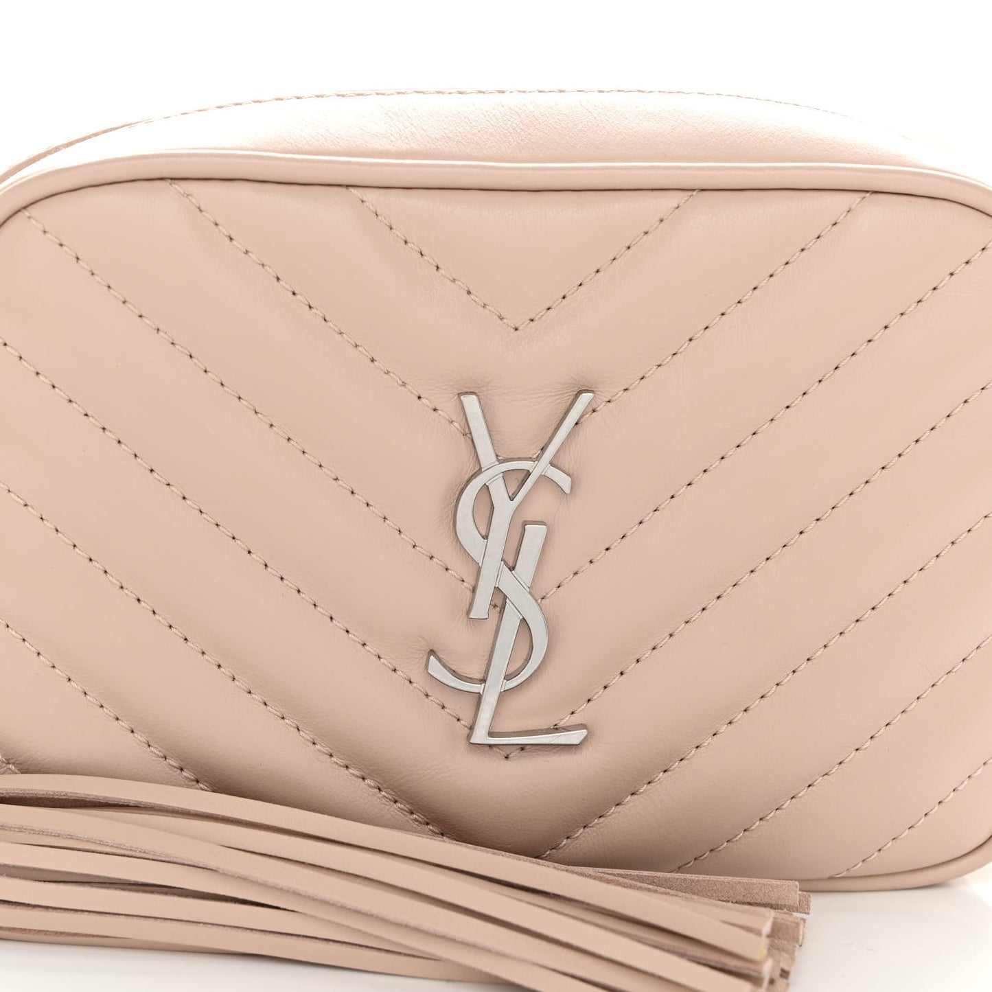 Calfskin Matelasse Monogram Lou Belt Bag Marble Pink