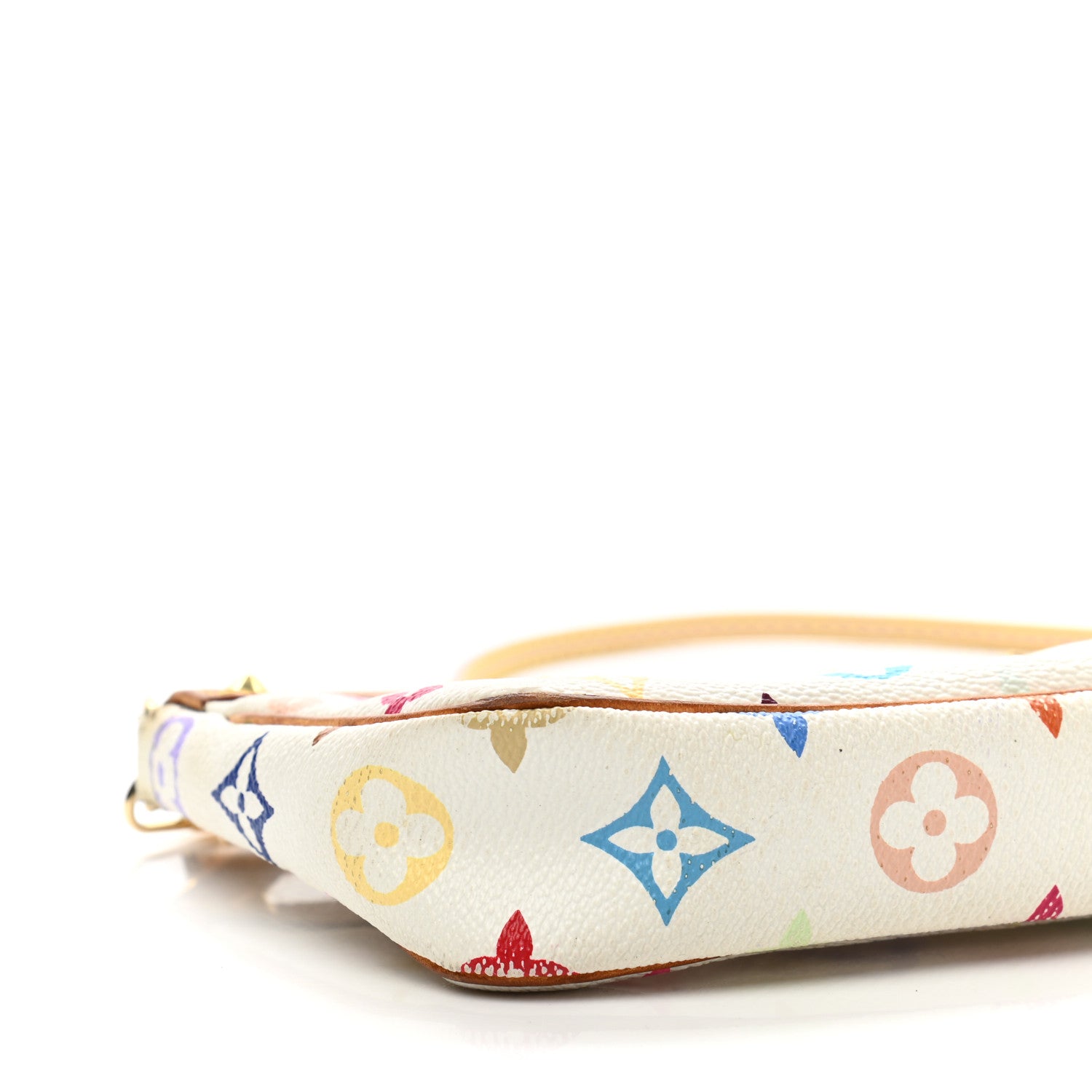 Louis Vuitton Monogram Multicolor Pochette Accessories White 9 of 14