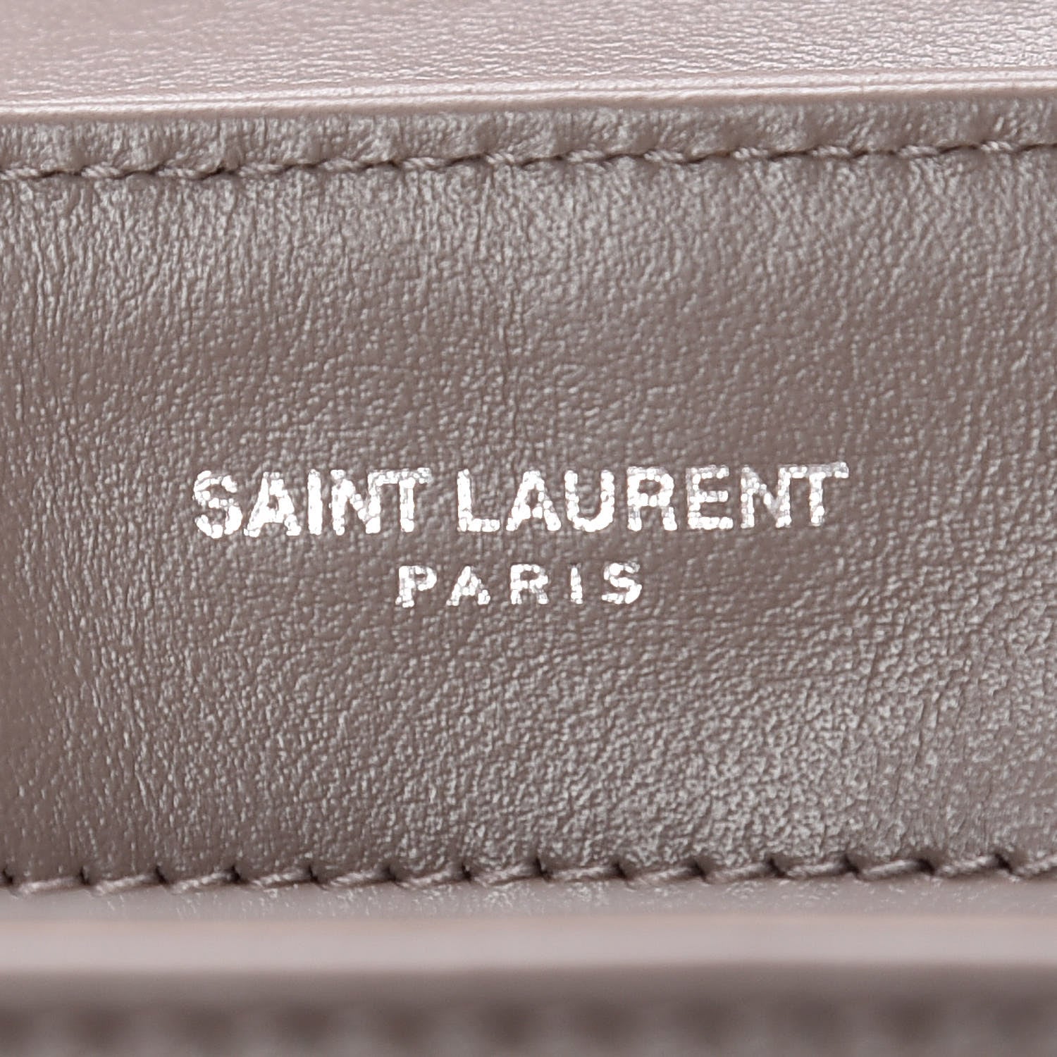 Saint Laurent Calfskin Y Quilted Monogram Toy Loulou Crossbody Bag Fard 9 of 10