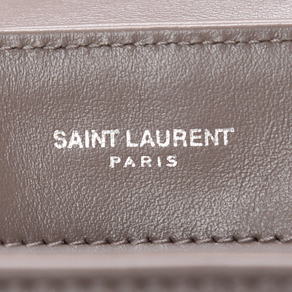 Saint Laurent Calfskin Y Quilted Monogram Toy Loulou Crossbody Bag Fard 9 of 10