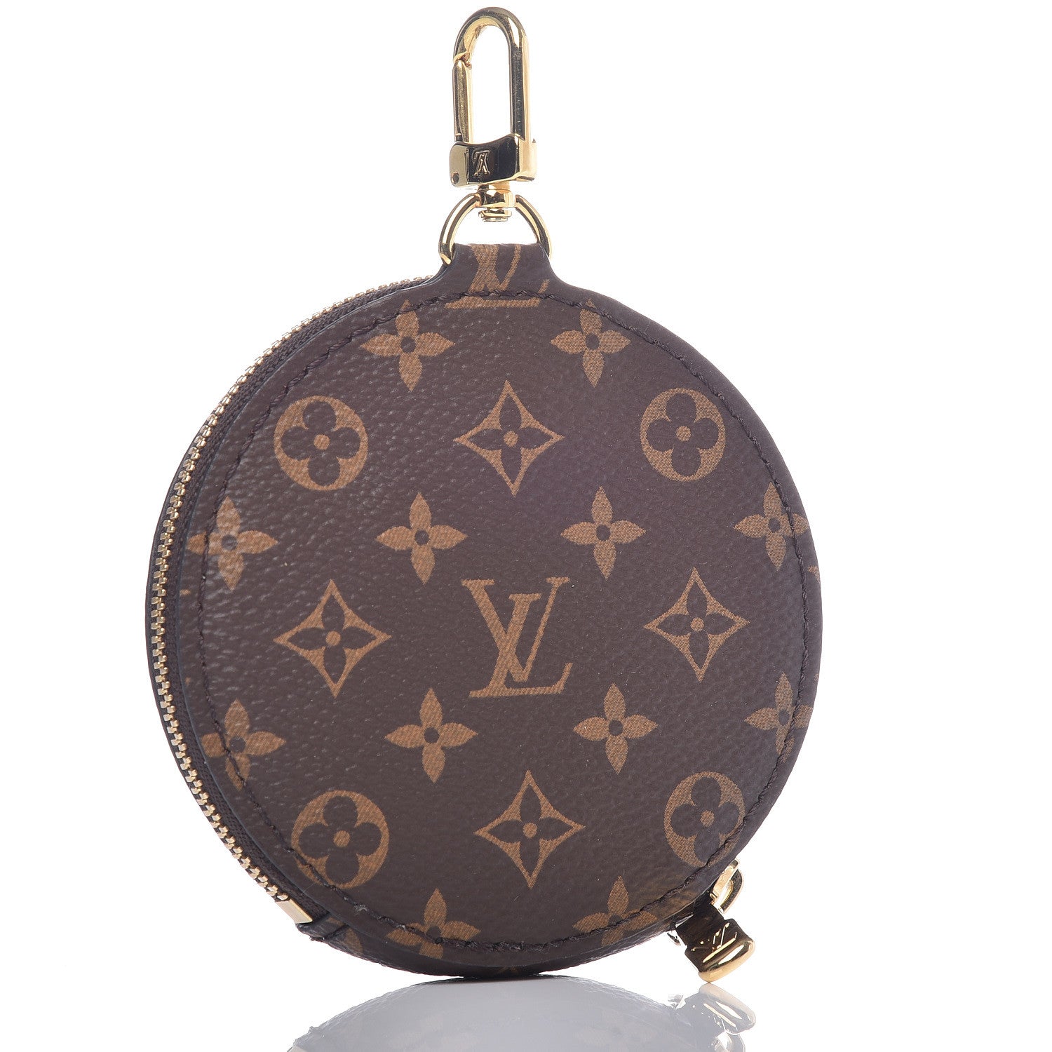 Louis Vuitton Monogram Multi Pochette Accessories Round Coin Purse 3 of 7