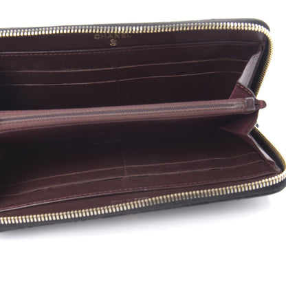 Chanel Lambskin Quilted Large Gusset Zip Around Wallet Black 5 of 8