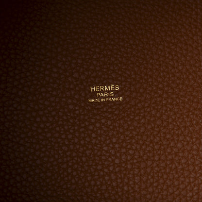 Hermes Taurillon Clemence Picotin Lock 18 PM Gold 8 of 10
