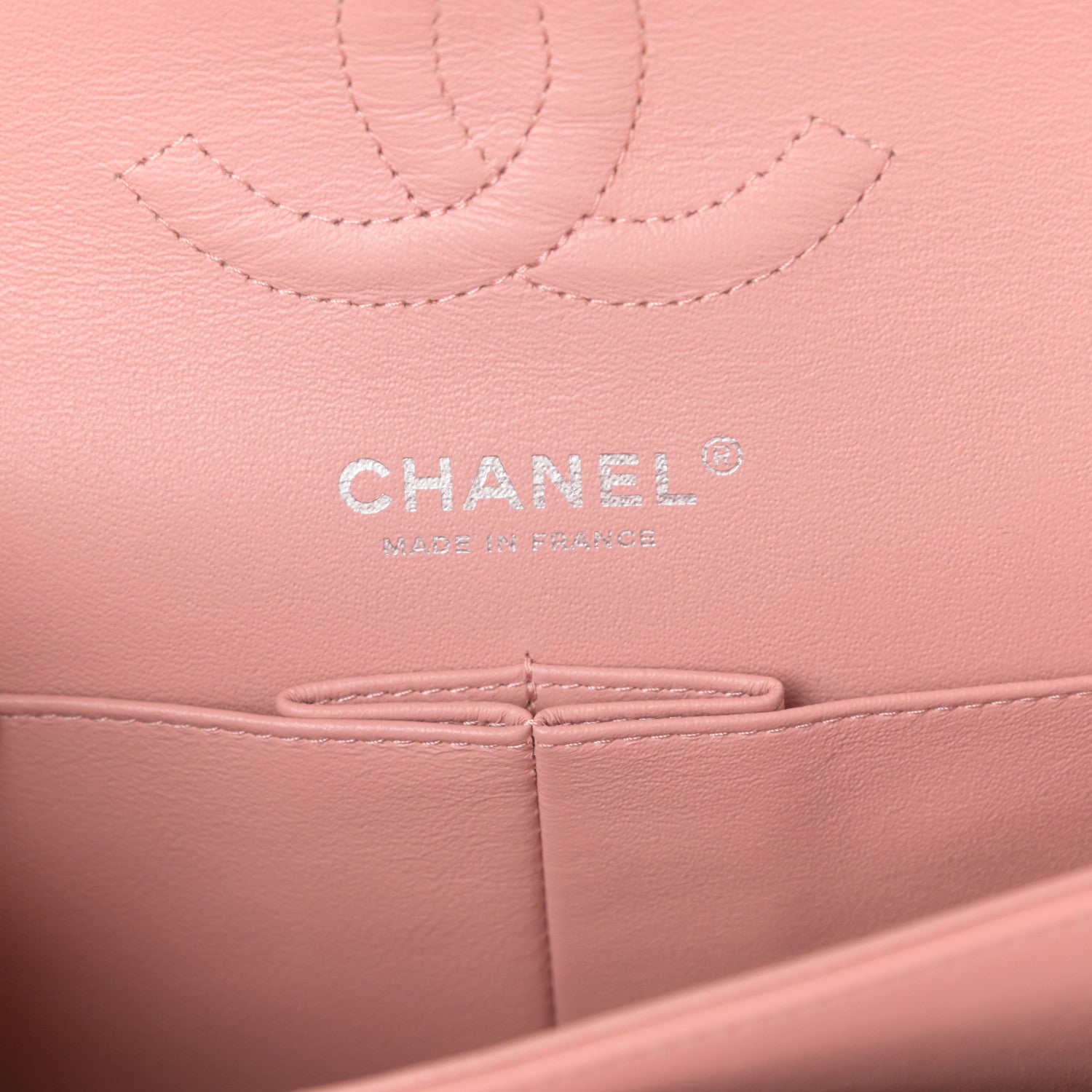Chanel Patent Quilted Medium Double Flap Light Pink 6 of 9