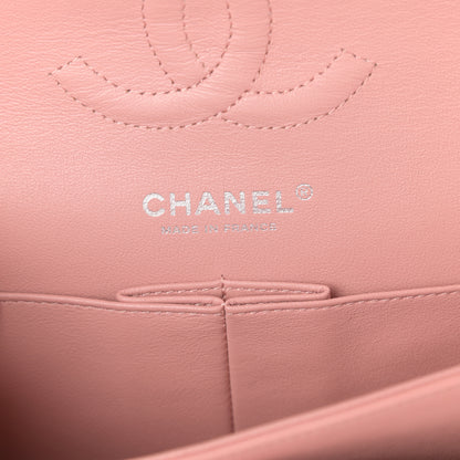 Chanel Patent Quilted Medium Double Flap Light Pink 6 of 9