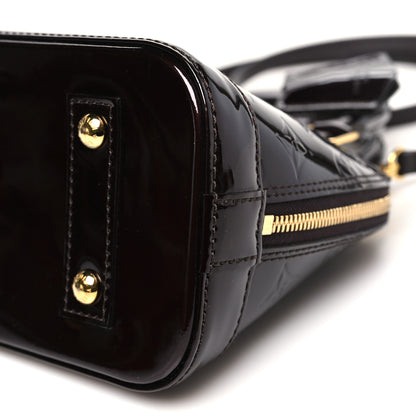 Louis Vuitton Vernis Alma BB Amarante 9 of 9