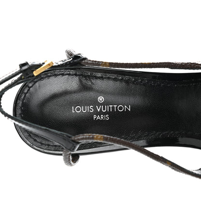 Louis Vuitton Monogram Cherie Slingback Pumps 35.5 7 of 9