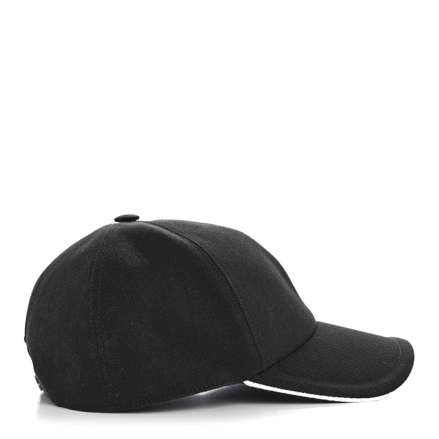 Chanel Cotton CC Cap Hat Black White 5 of 10