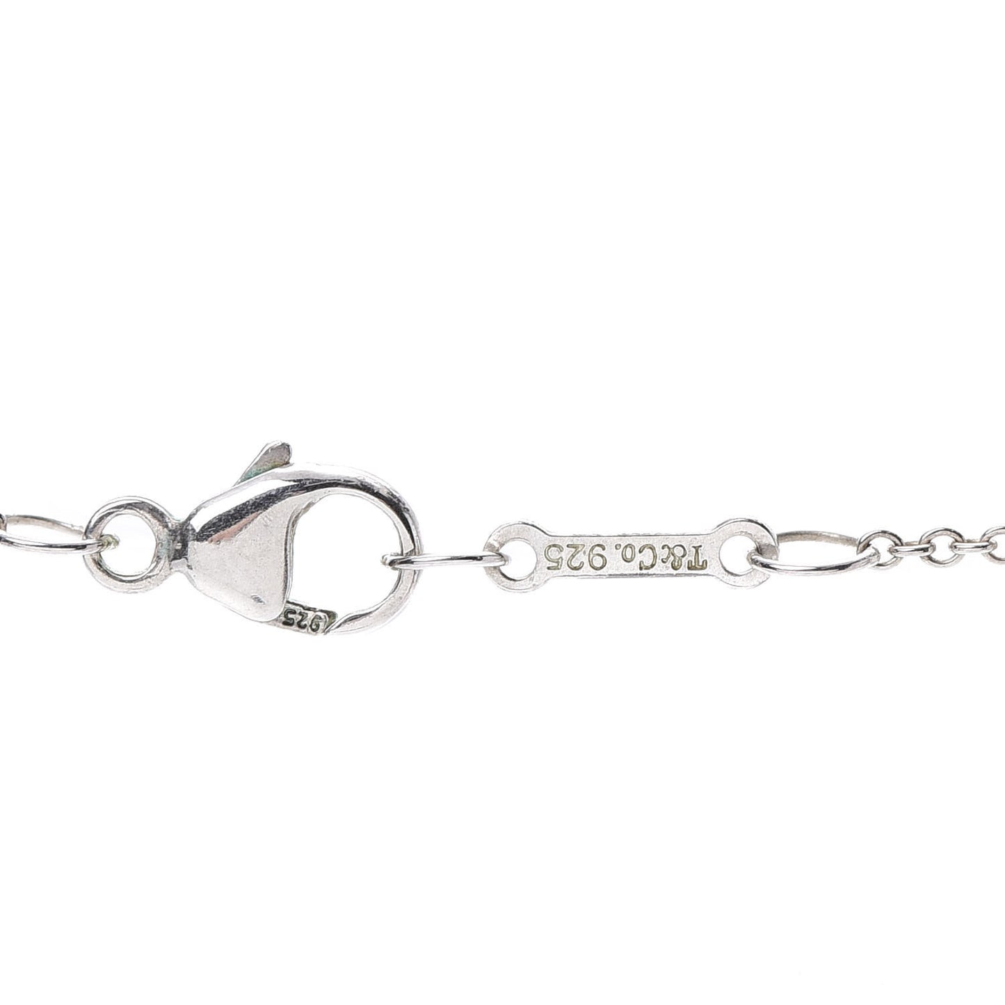 Sterling Silver Rock Crystal Black Onyx Paloma Picasso X Necklace