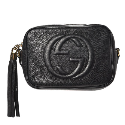 Gucci Pebbled Calfskin Small Soho Disco Bag Black 1 of 7
