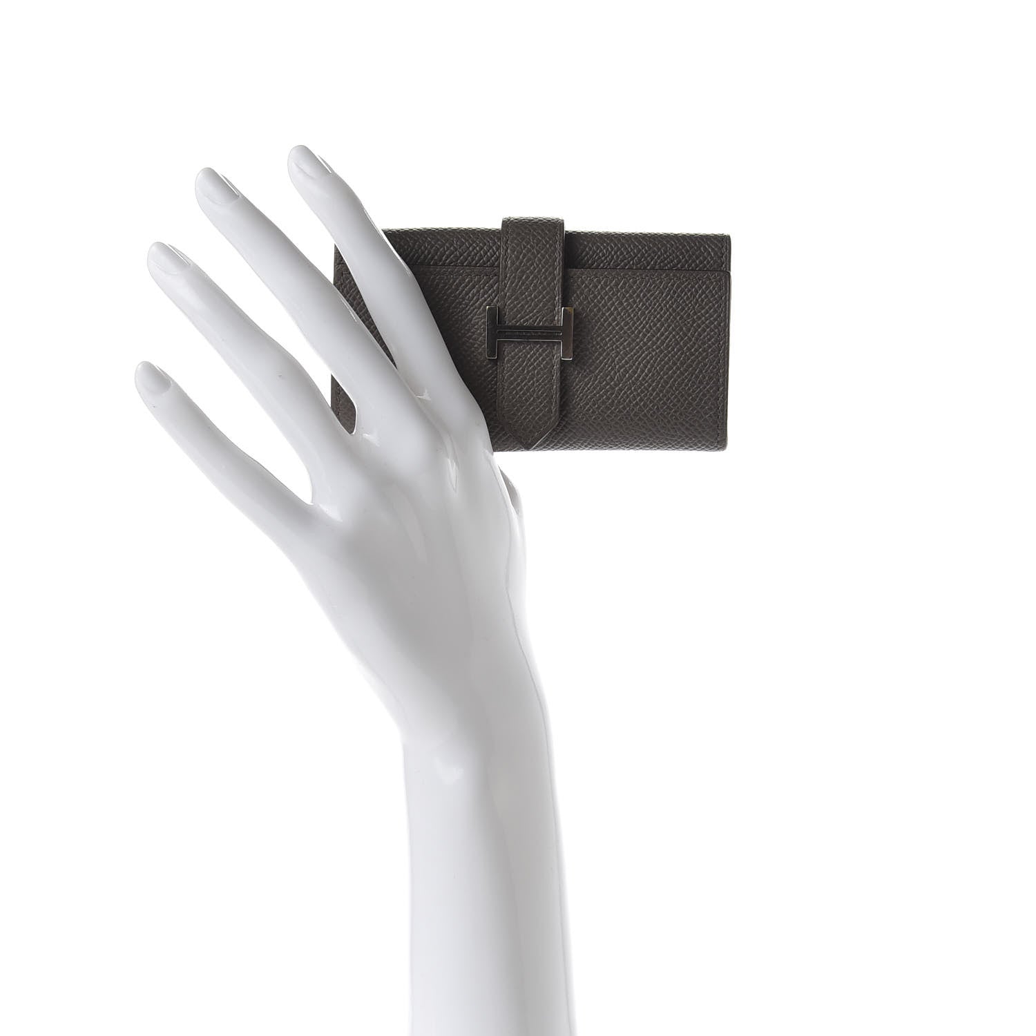 Hermes Epsom Bearn Multicles 4 Key Holder Etain 2 of 7