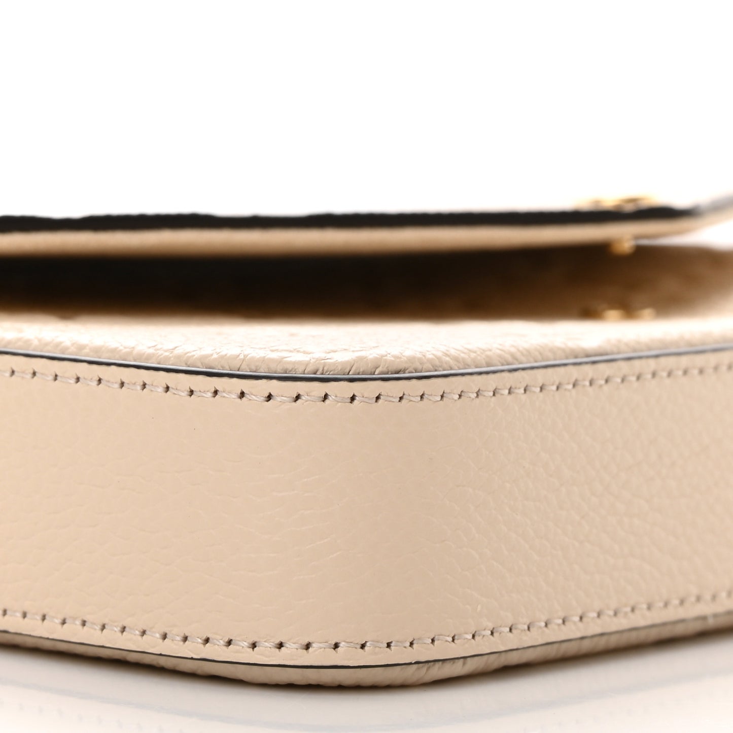 Empreinte Pochette Felicie Chain Wallet Cream