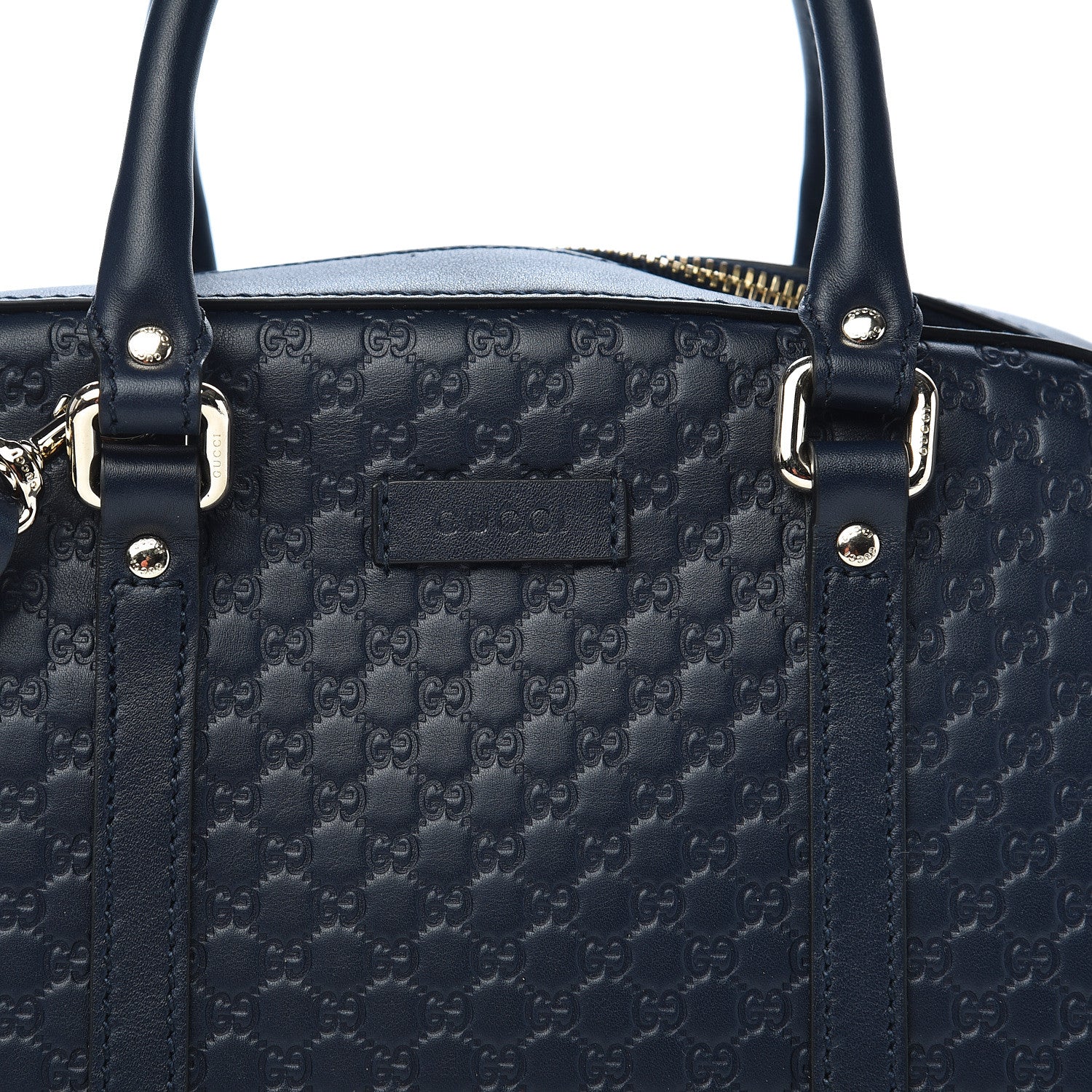 Gucci Microguccissima Medium Crossbody Bag Blue 10 of 11