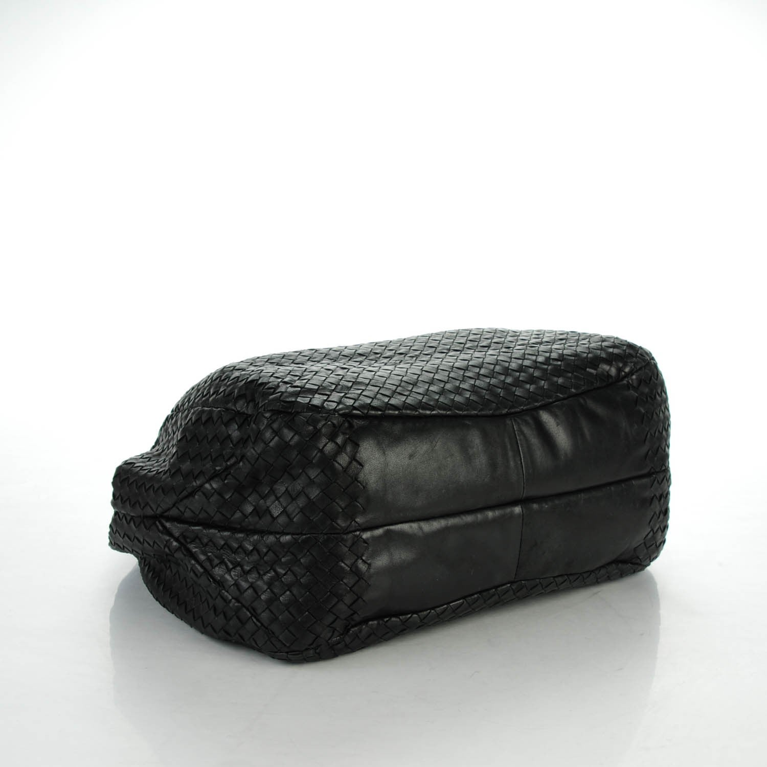 Bottega Veneta Nappa Intrecciato Large Campana Nero Black 4 of 9