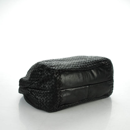 Bottega Veneta Nappa Intrecciato Large Campana Nero Black 4 of 9