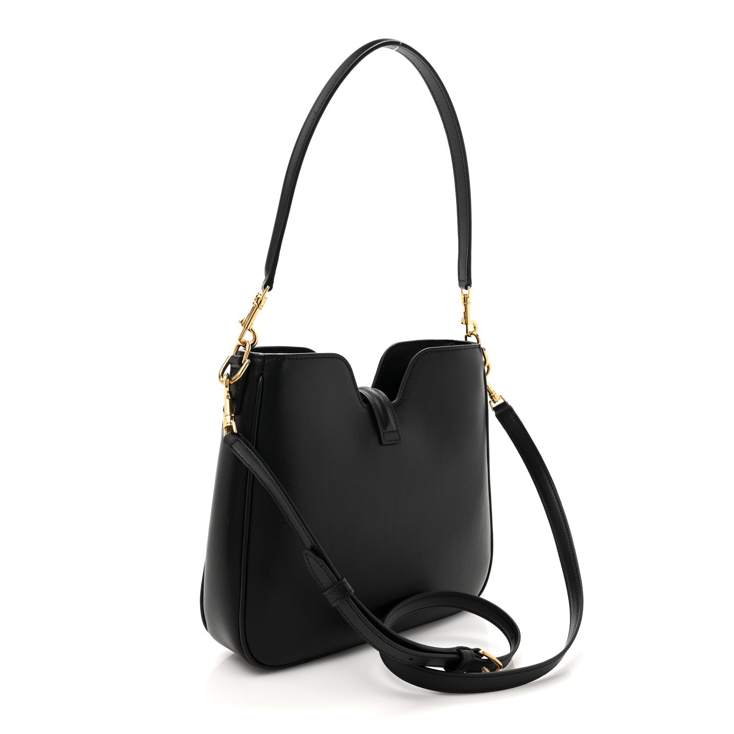 Celine Smooth Calfskin Small Camille 16 Soft Bag Black 3 of 10