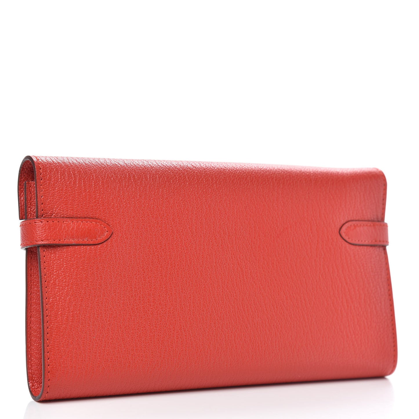 Chevre Mysore Kelly Longue Wallet Rouge Tomate