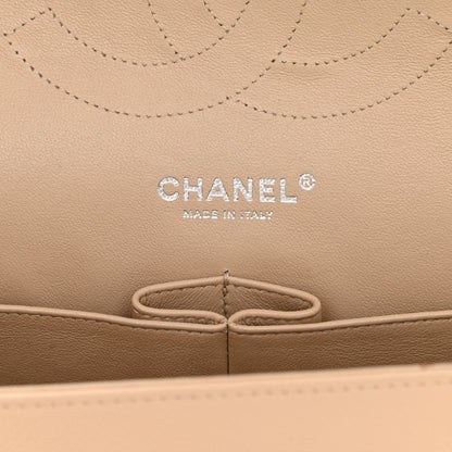 Chanel Caviar Quilted Jumbo Double Flap Beige Clair 6 of 10